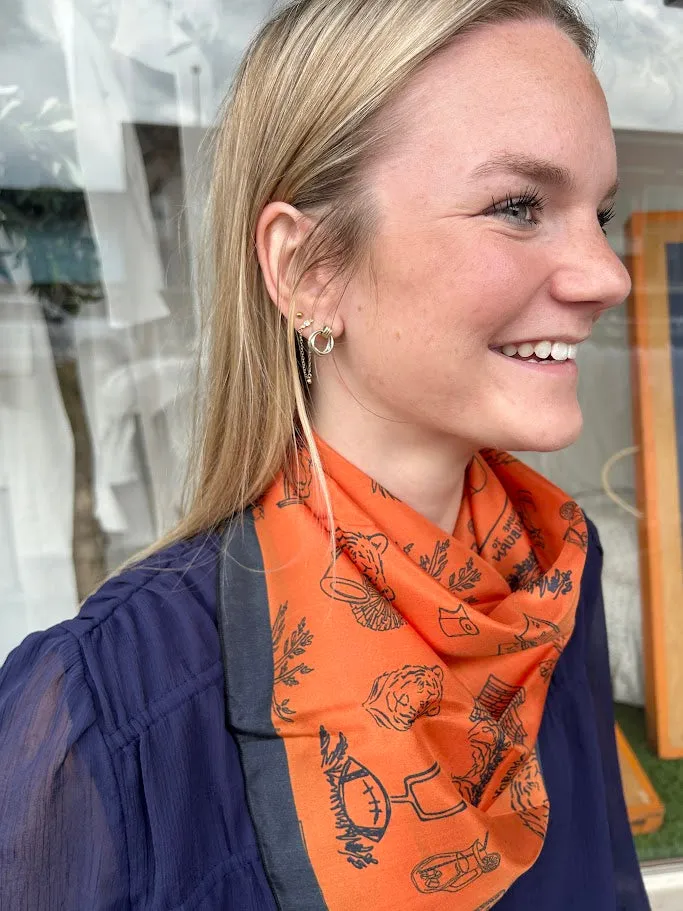 AU Silk Scarf