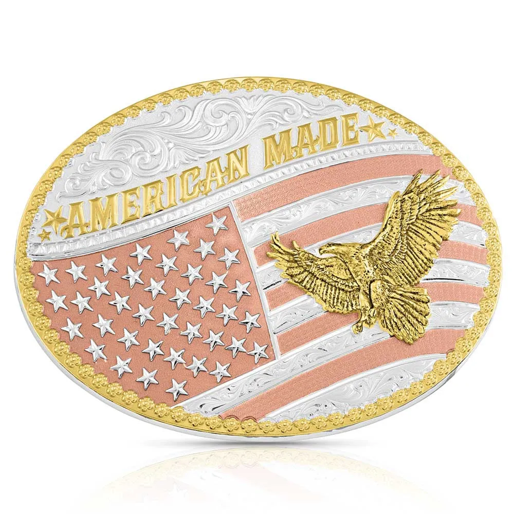 Big Bold Stripes American Made Classic Buckle-49910