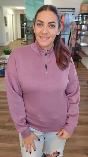 Bridget Quarter-Zip Pullover