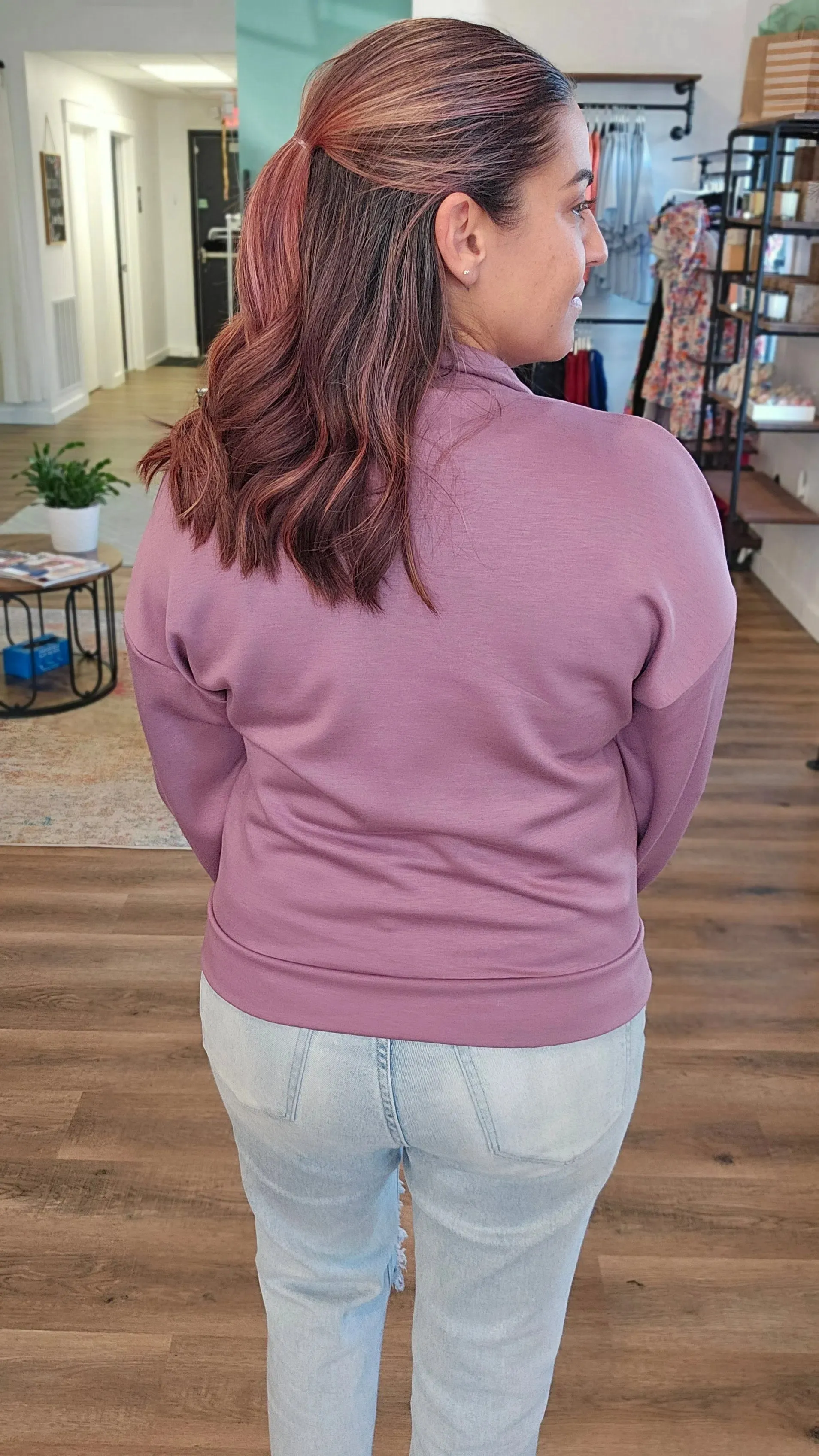 Bridget Quarter-Zip Pullover