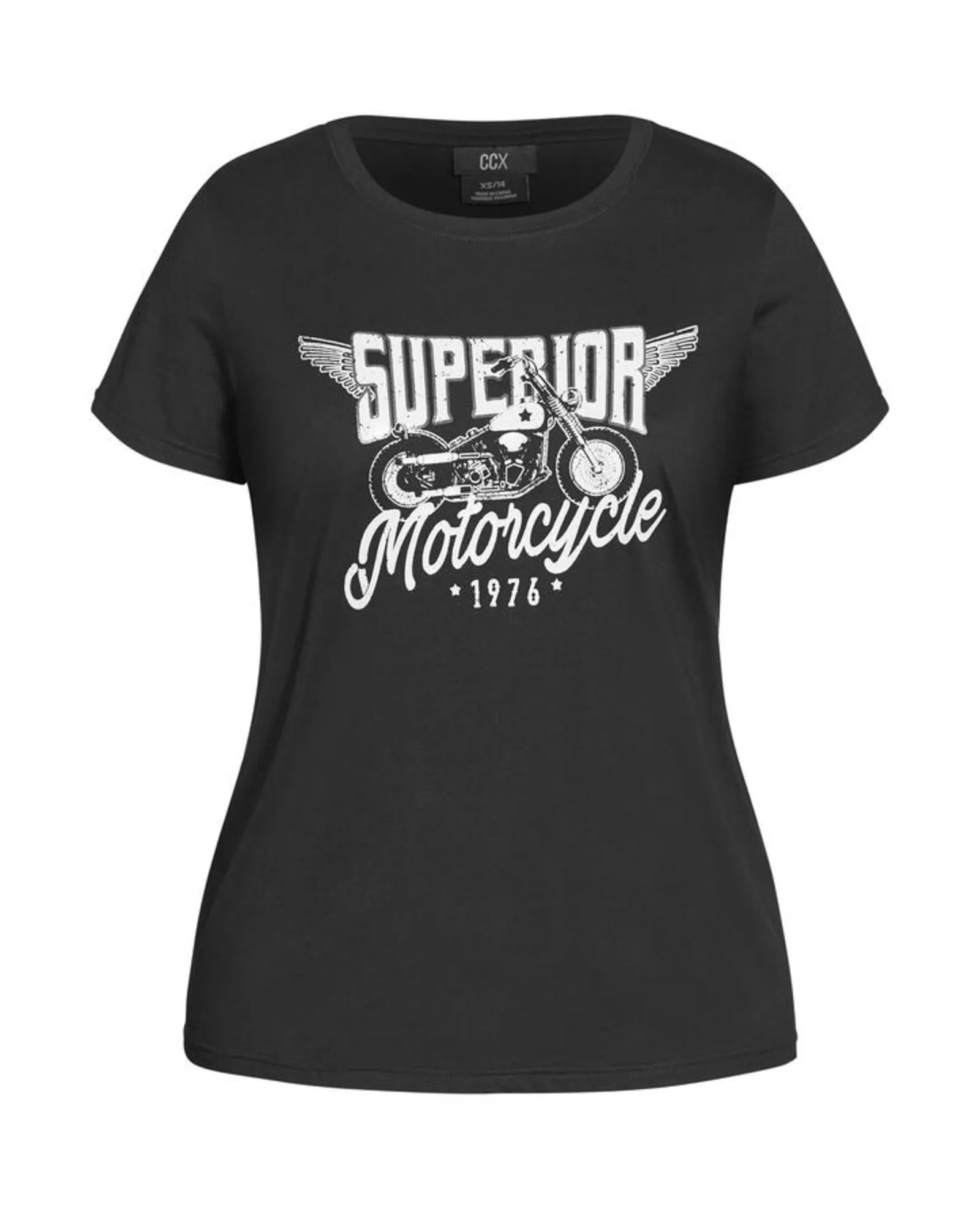 California Cotton Graphic Tee | Black
