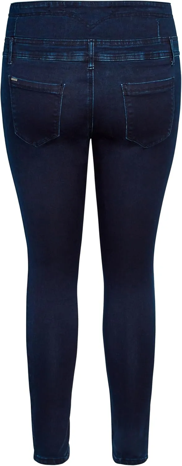 City Chic Women's Plus Size Jean Asha Rip Crst