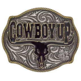 Cowboy Up Bely Buckle A354