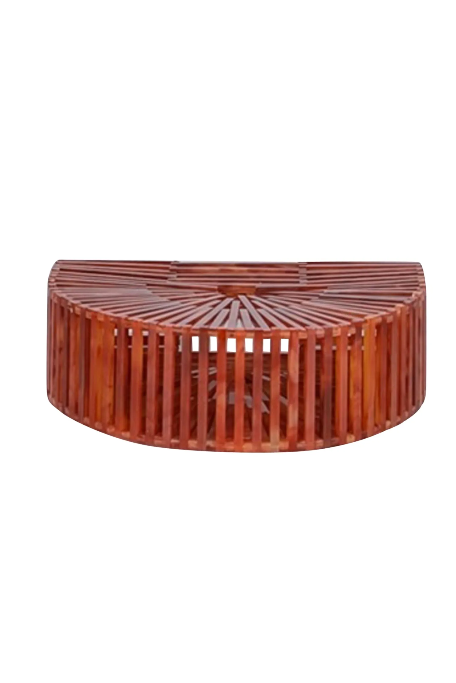 Cult Gaia - Orange Marbled Acrylic Ark Mini Bag