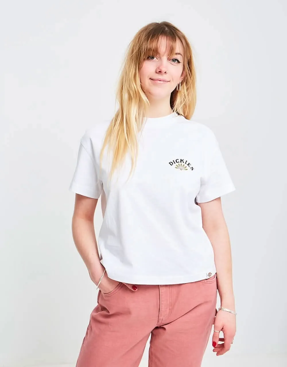 Dickies Womens Fort Lewis T-Shirt - White