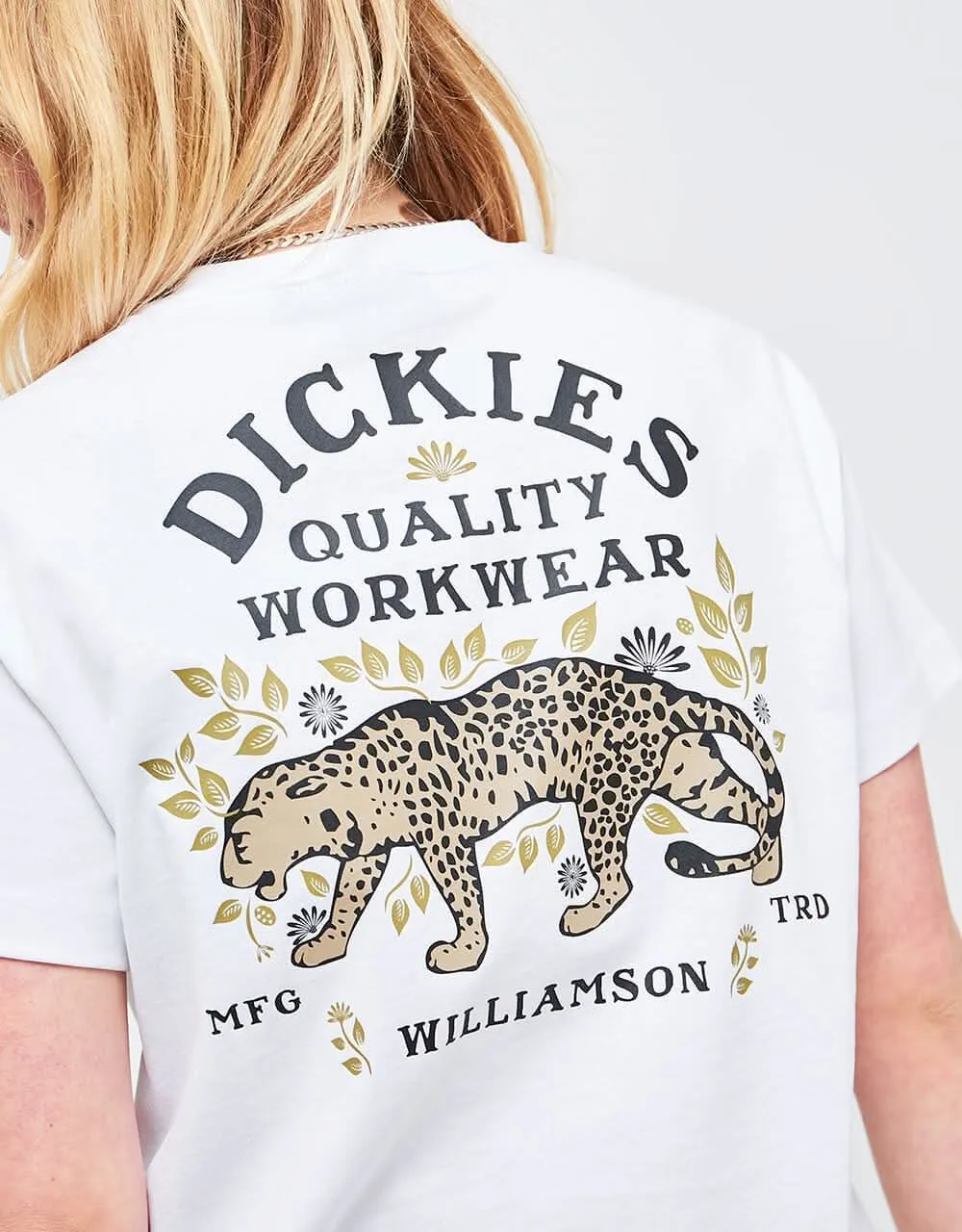 Dickies Womens Fort Lewis T-Shirt - White