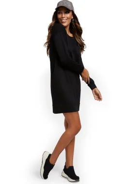 Dreamy French Terry Slouch Sweatshirt Dress