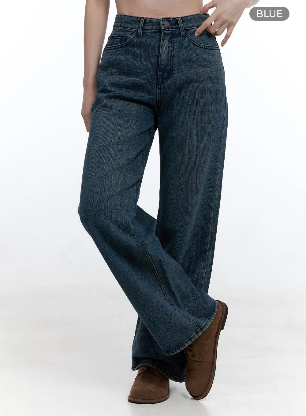 Elise Urban Chic Wide-Leg Jeans OO429