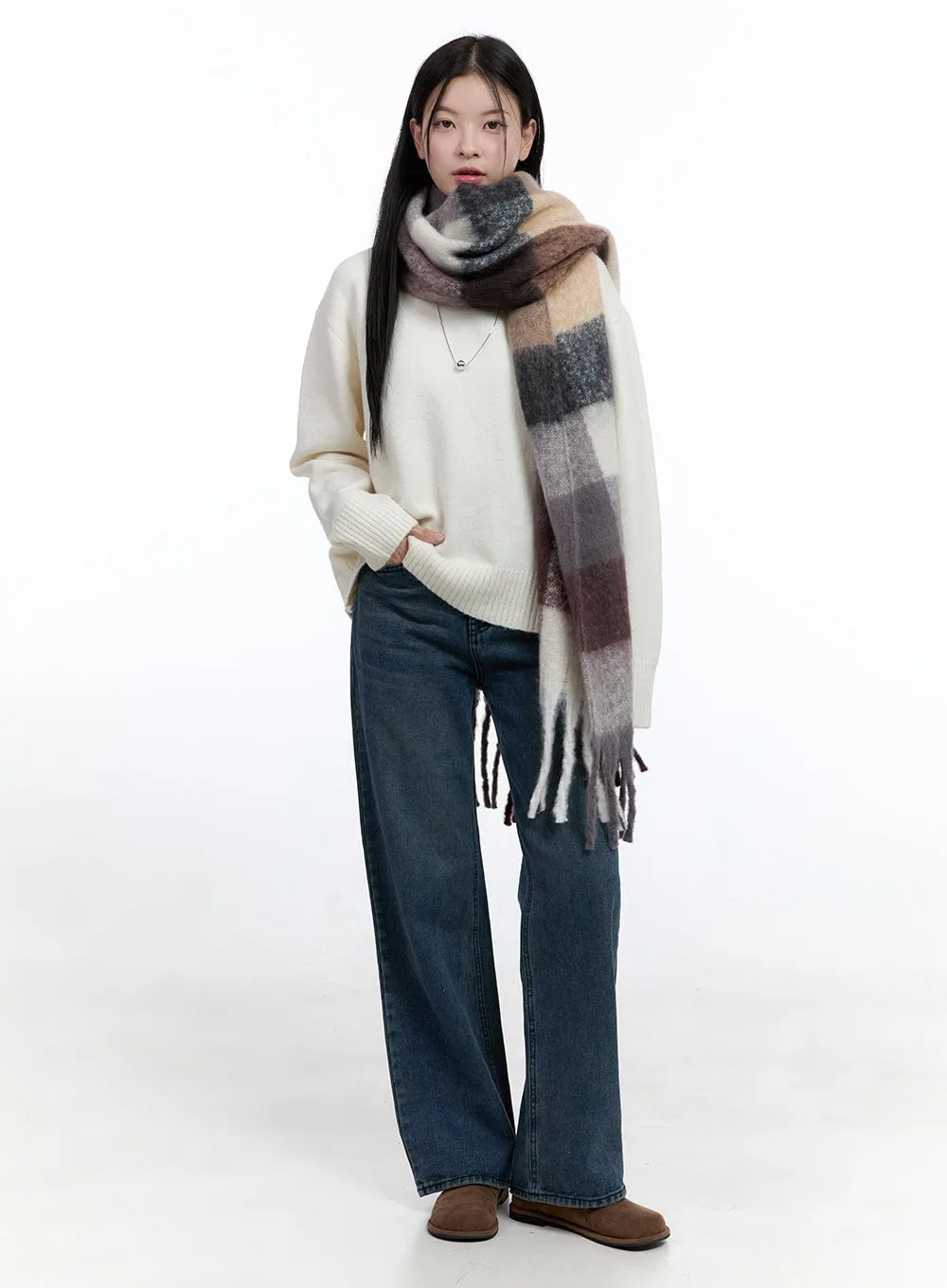 Elise Urban Chic Wide-Leg Jeans OO429