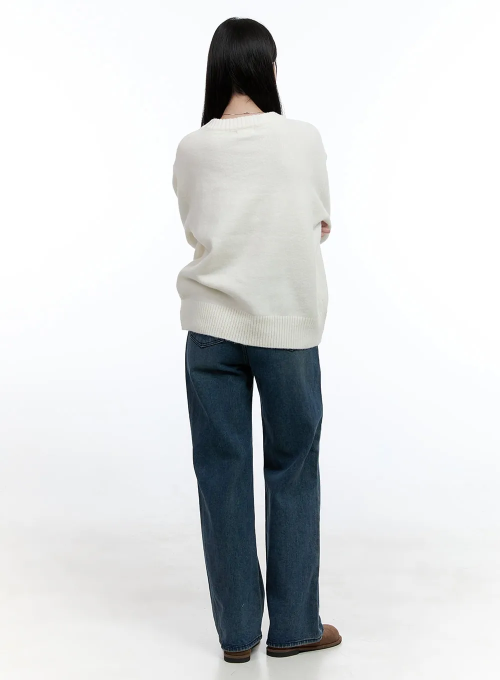 Elise Urban Chic Wide-Leg Jeans OO429