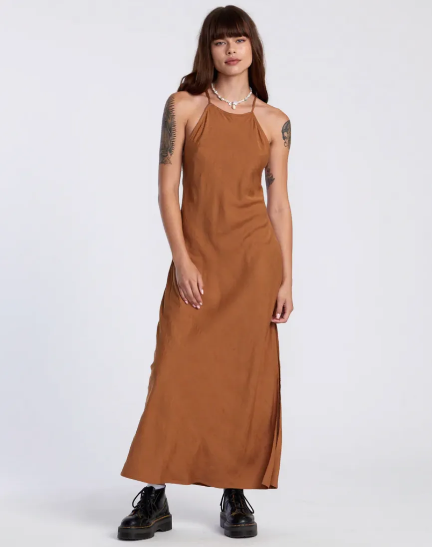 EXILE MIDI SUN DRESS (CAM)