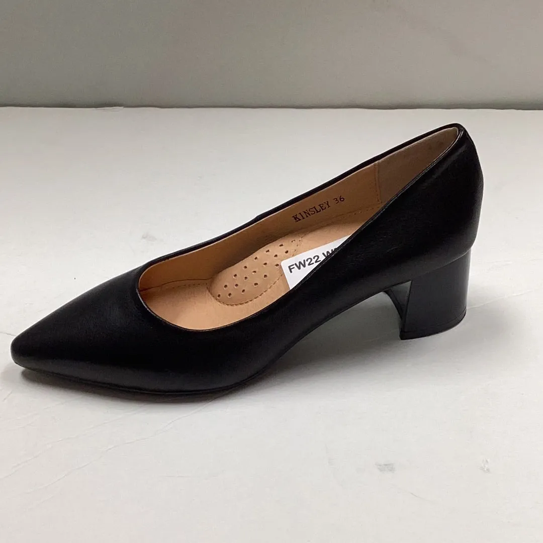 FW22 Ralph Miguel Kinsley Plain Mid-Heel Pump