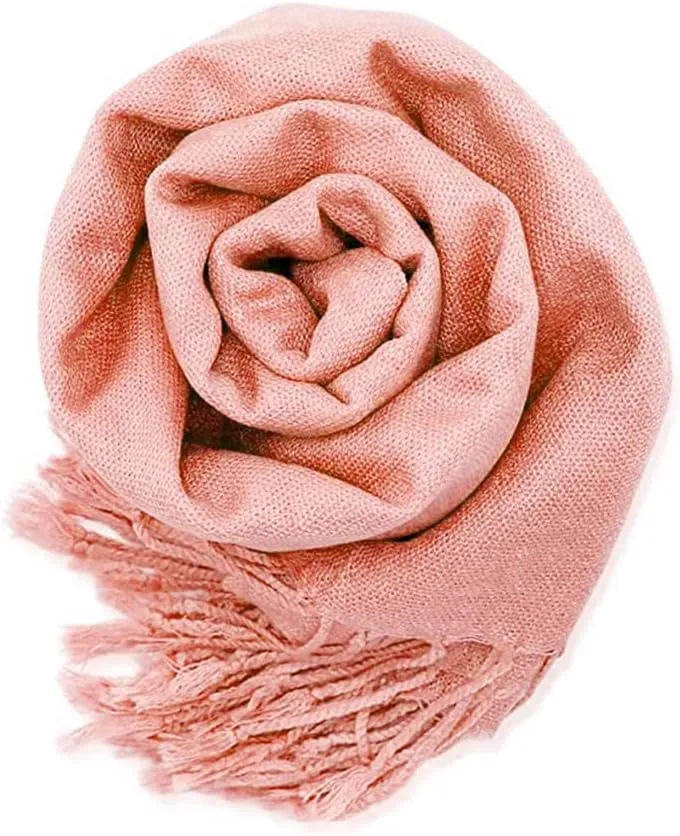 GEARONIC TM Women's Soft Pashmina Scarf Winter Shawl Wrap Scarves Lady Fashion in Solid Colors
