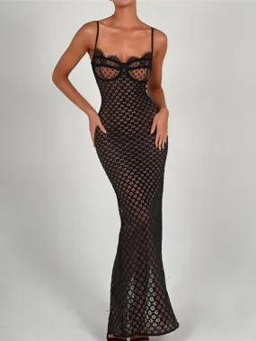 Meena Elegant Lace Dress