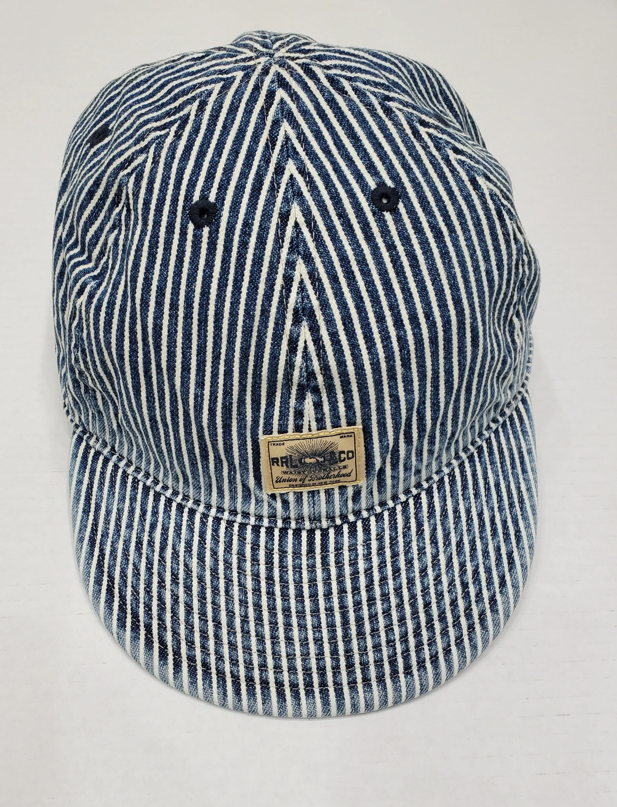 Nwt Double RRL Fitted Soft Brim Denim Hat