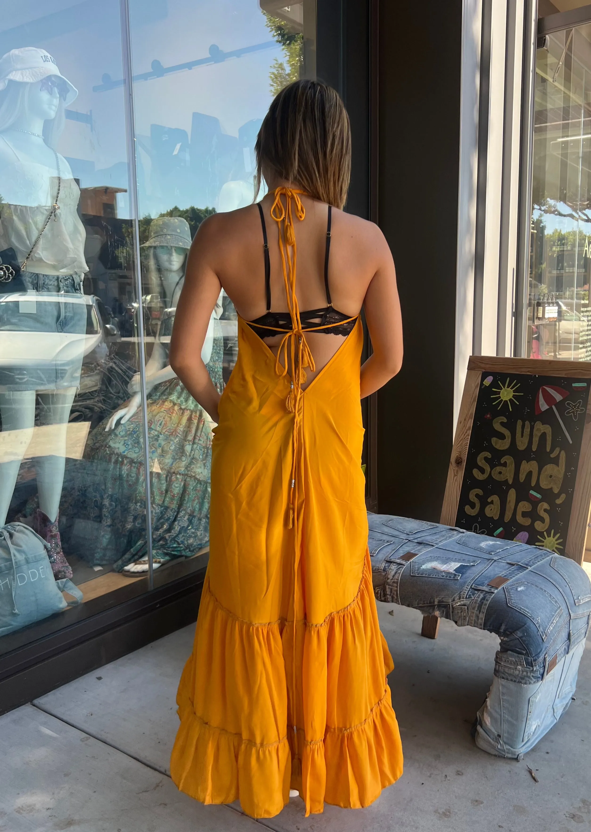 Open Back Sundress