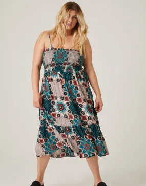 Plus Size Multi Pattern Sundress