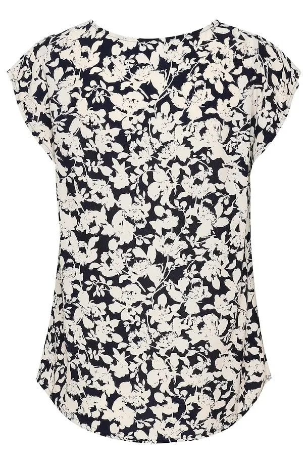 Saint Tropez Blanca Adele Top in Night Sky Porcela