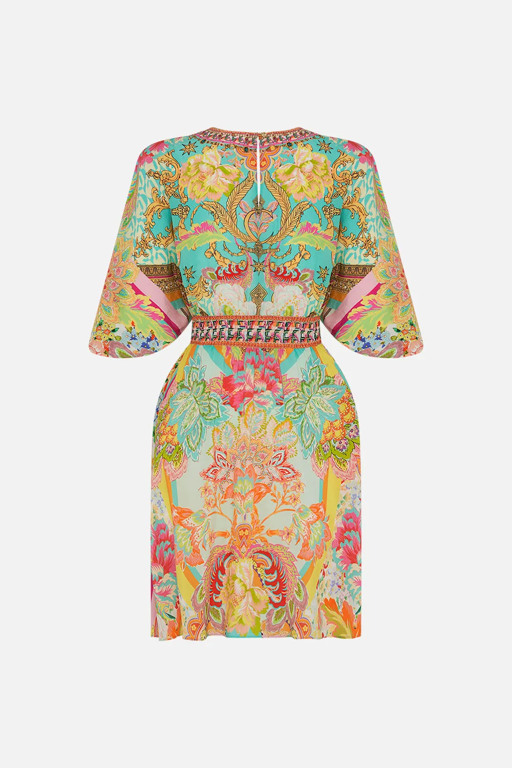 SHORT WAISTED DRESS AN ITALIAN WELCOME