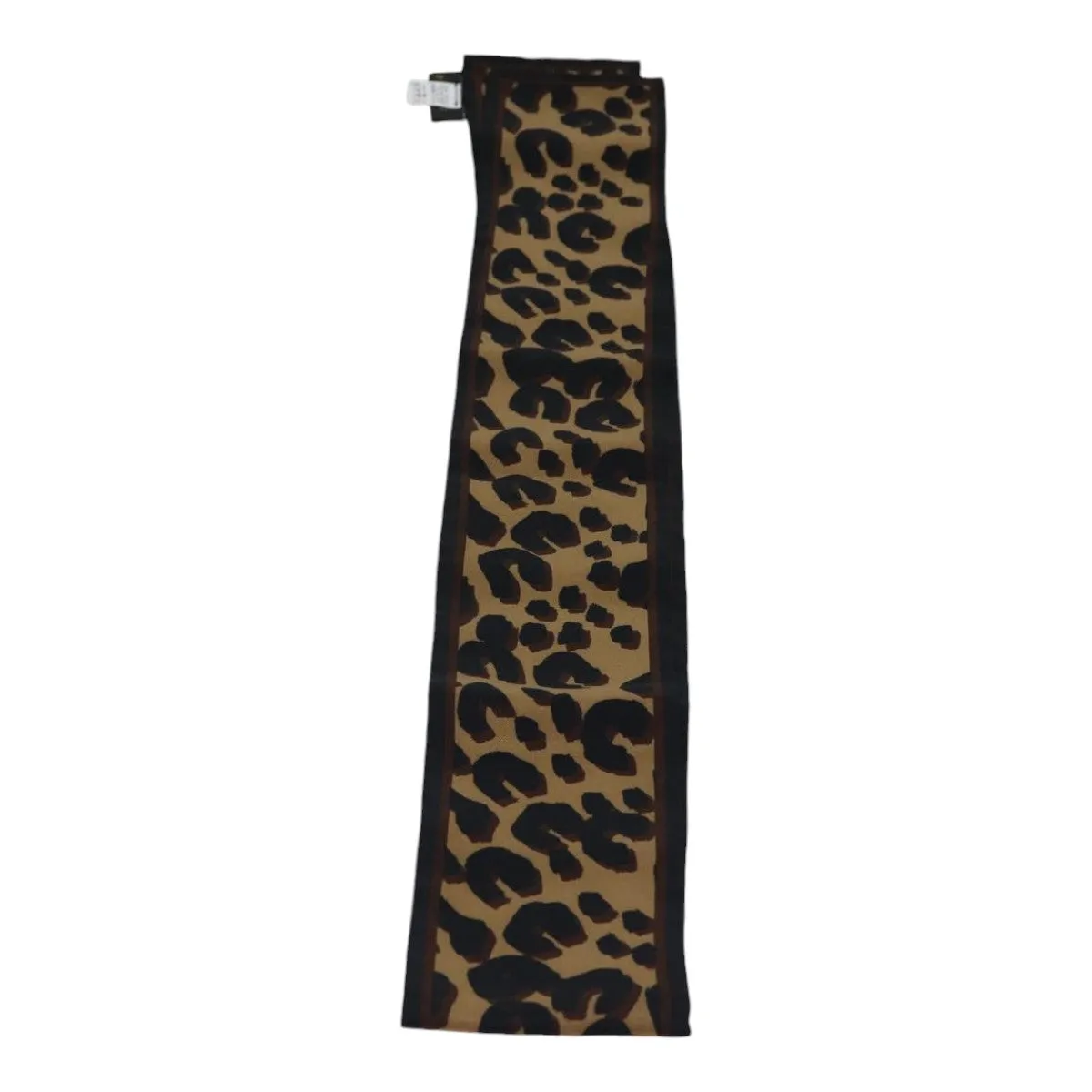 Trendy Inspired Louis Vuitton Bando Scarf Silk Brown Lv Auth Ac3232