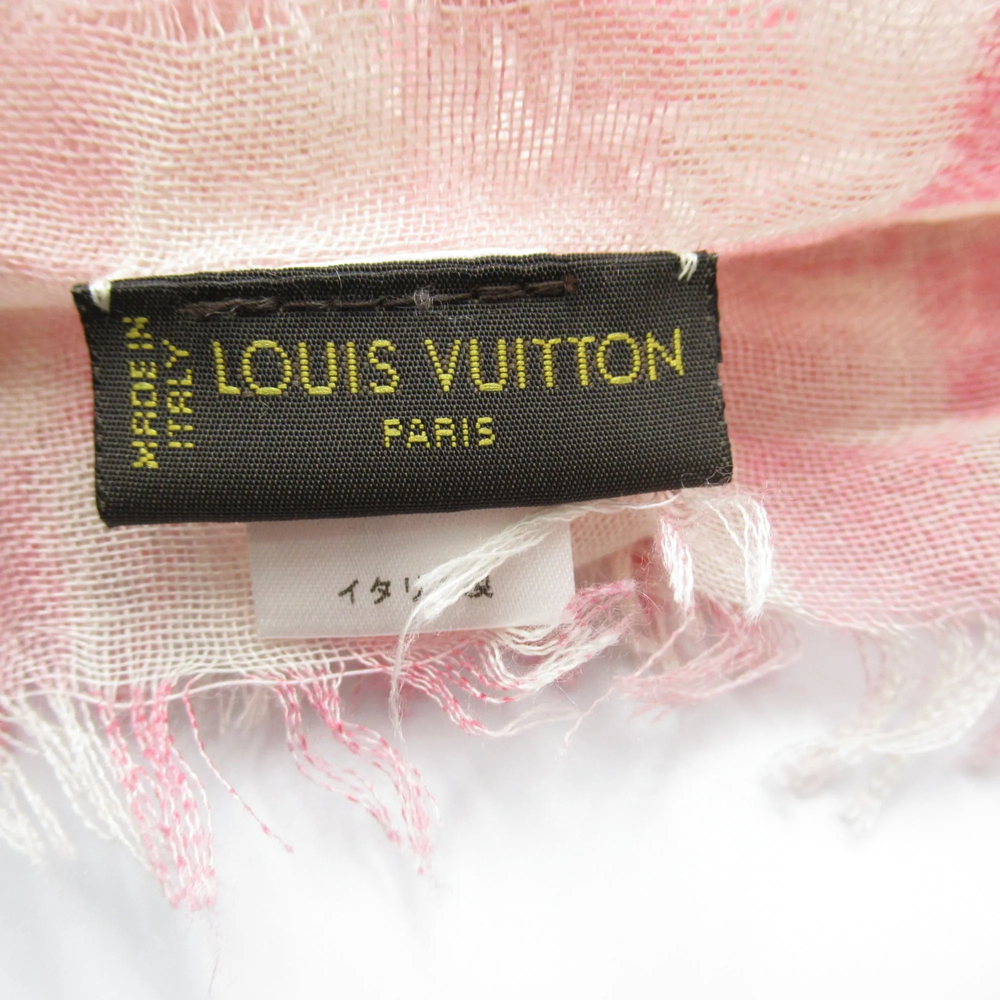 Trendy Inspired Louis Vuitton Scarf Pink Cashmere