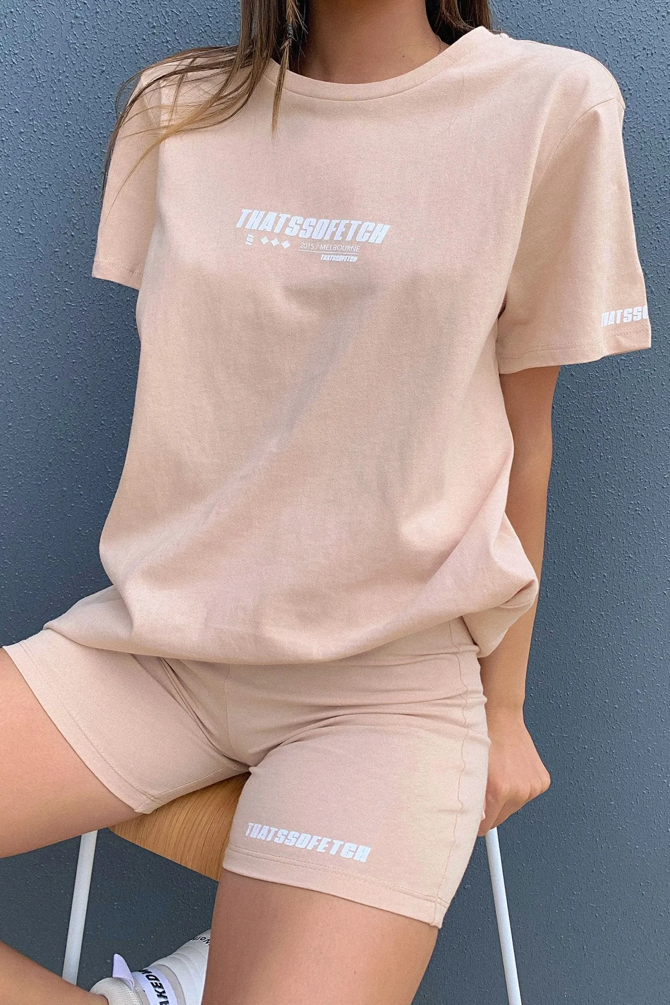 Tyko Bike Shorts - Beige