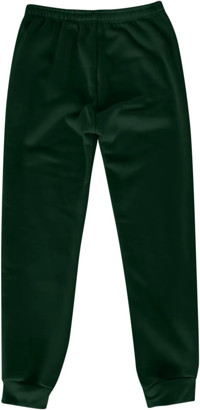 Women's Wide Leg Sweatpants Elastic High Waisted Fleece Baggy Joggers Casual Comfy Workout Lounge Yoga Pants Pockets
